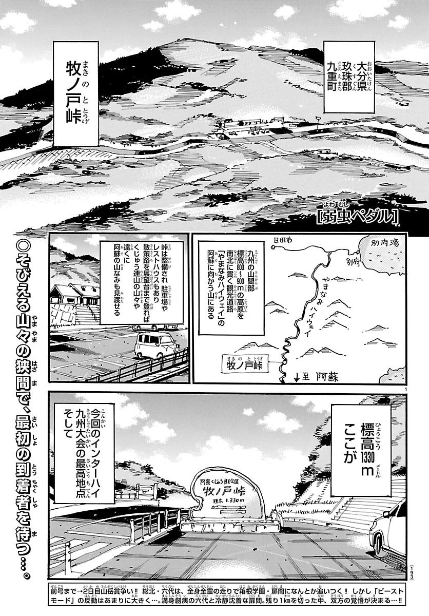 弱虫ペダル Chap 880 - Next Chap 881