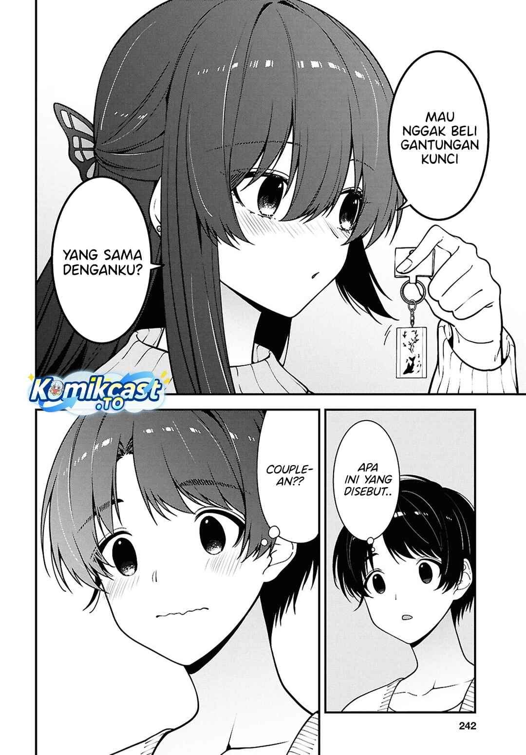 Tonari no Seki no Yankee Shimizu-san ga Kami o Kuroku Sometekita Chap 20 - Next Chap 21