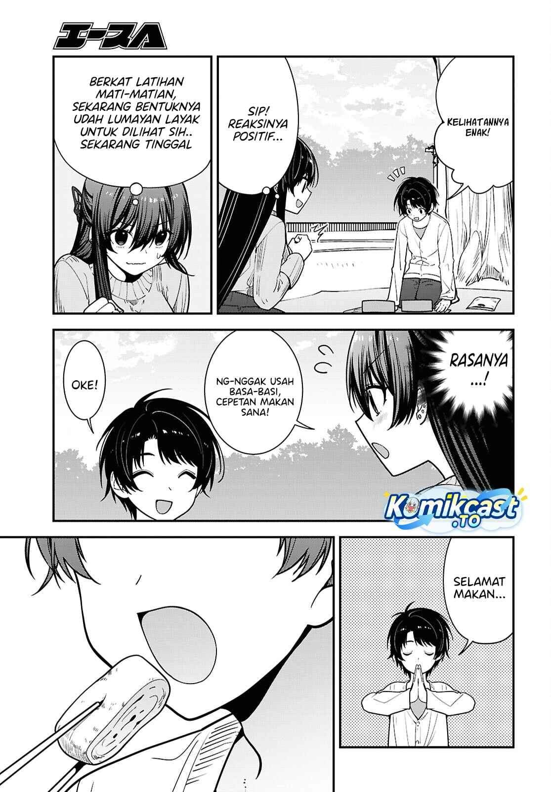 Tonari no Seki no Yankee Shimizu-san ga Kami o Kuroku Sometekita Chap 21 - Next Chap 22