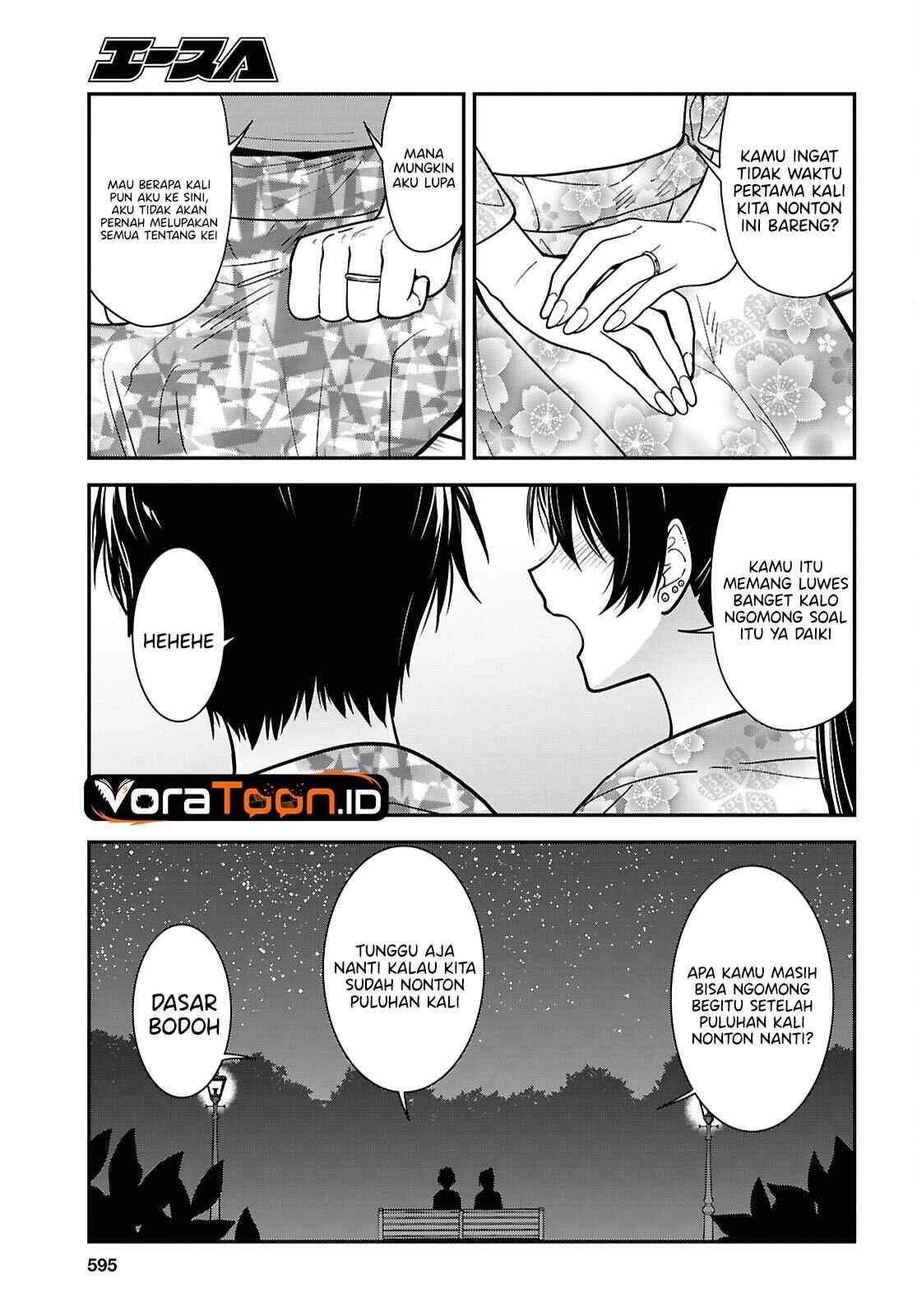 Tonari no Seki no Yankee Shimizu-san ga Kami o Kuroku Sometekita Chap 22 - Next Chap 23