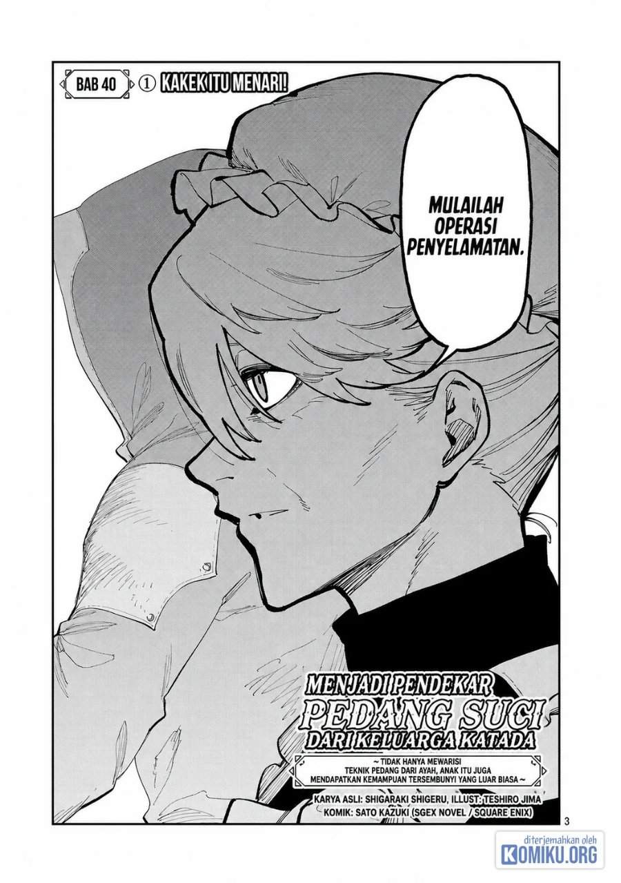 Katainaka no Ossan, Kensei ni Naru ~tada no inaka no kenjutsu shihan datta no ni, taisei shita deshi-tachi ga ore wo hottekurenai ken~ Chap 40.1 - Next Chap 41.1