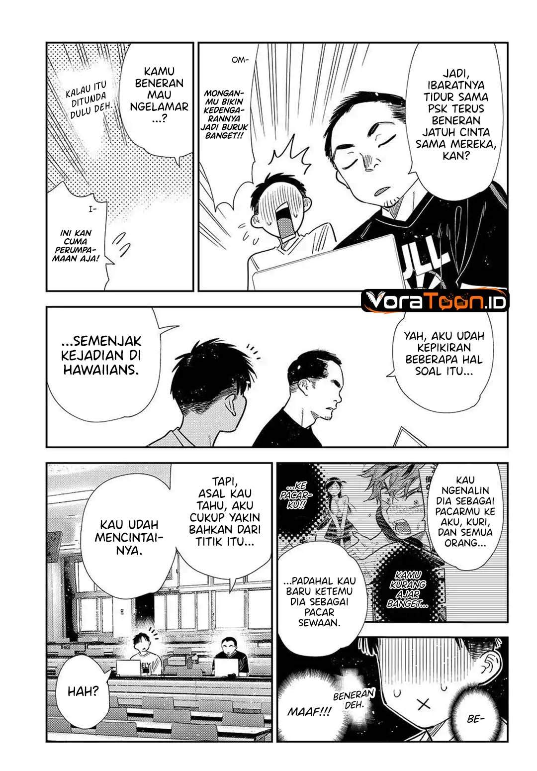 Kanojo, Okarishimasu Chap 435 - Next Chap 436
