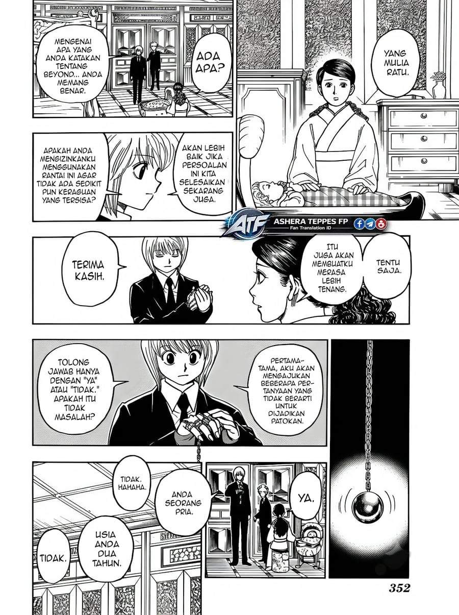 Hunter x Hunter Chap 412 - Next Chap 413
