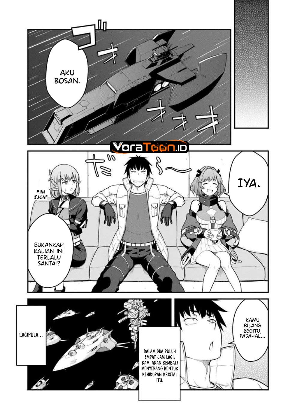 Mezametara Saikyou Soubi to Uchuusen-mochi Datta no de, Ikkodate Mezashite Youhei Toshite Jiyuu ni Ikitai Chap 57 - Next Chap 58