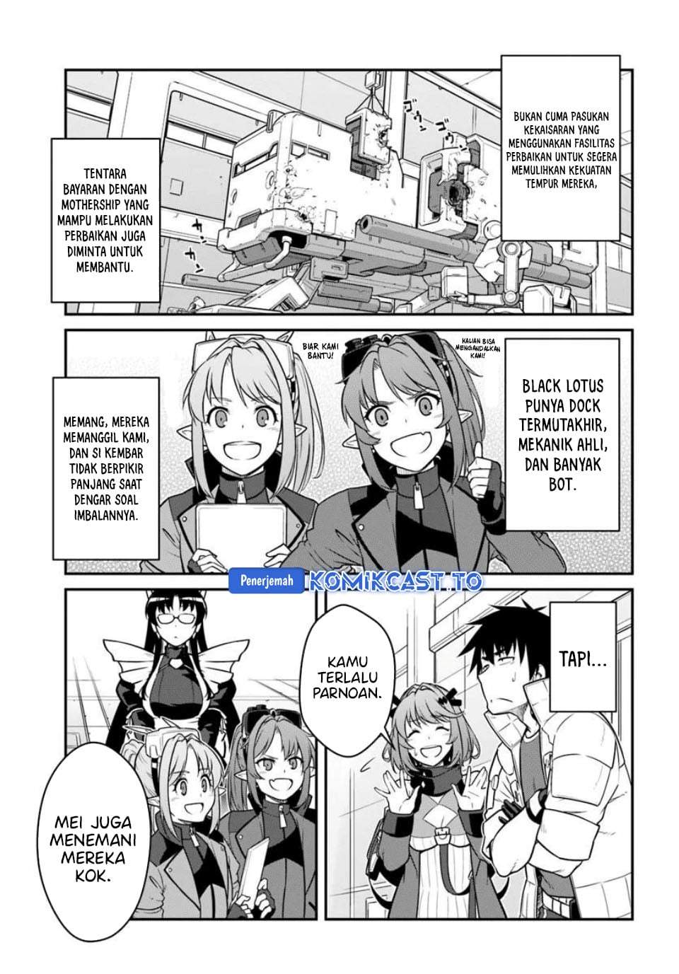 Mezametara Saikyou Soubi to Uchuusen-mochi Datta no de, Ikkodate Mezashite Youhei Toshite Jiyuu ni Ikitai Chap 56.1 - Next Chap 57.1