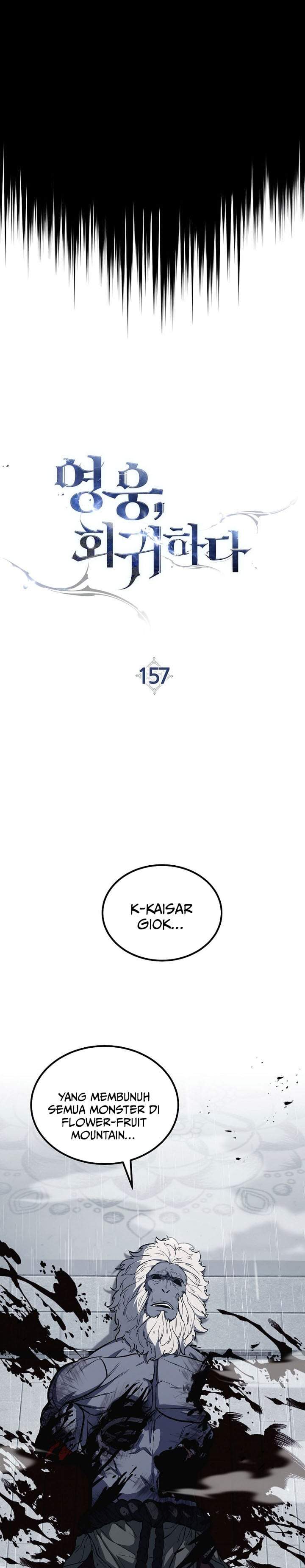 The Hero Returns Chap 157 - Next Chap 158