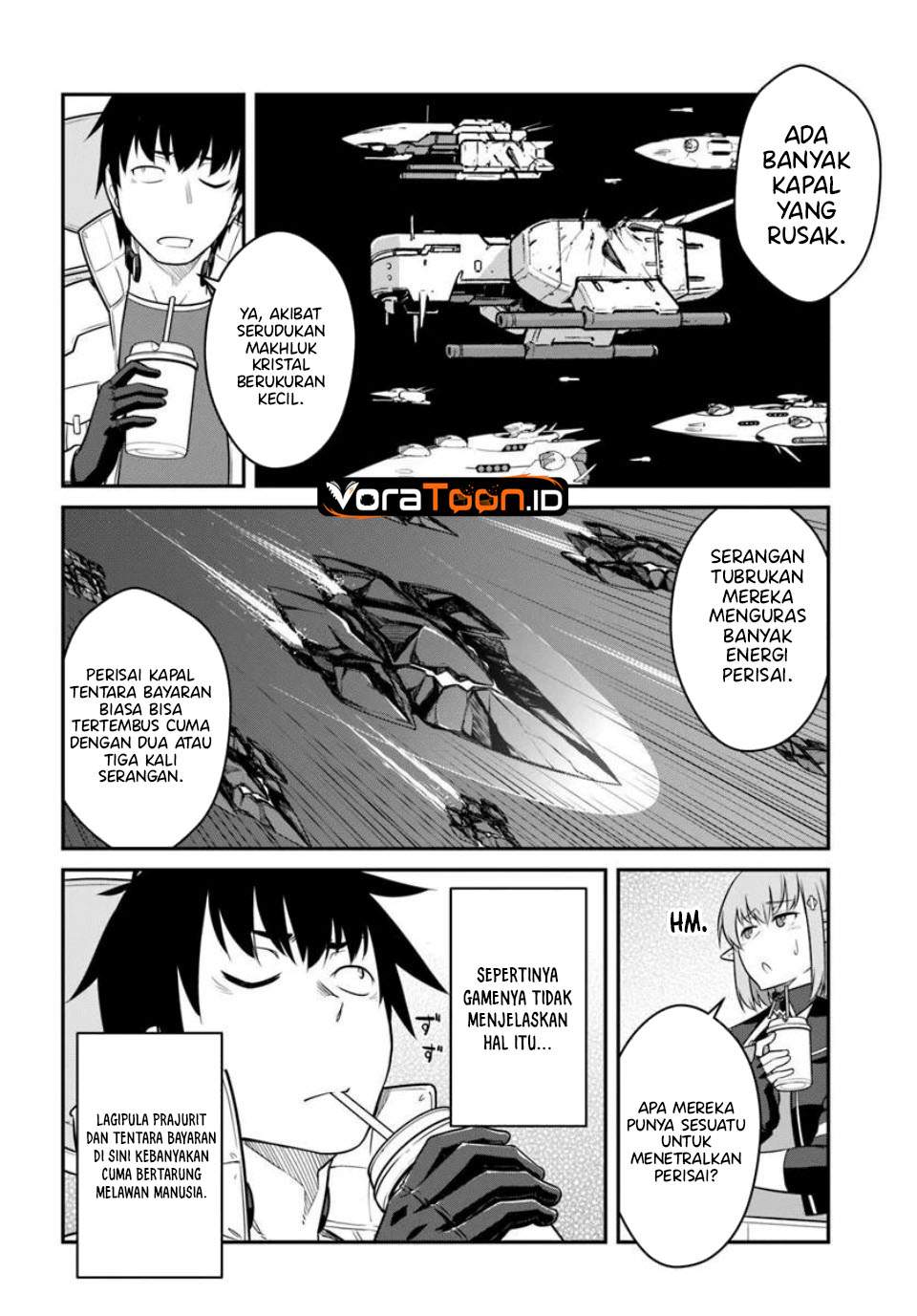 Mezametara Saikyou Soubi to Uchuusen-mochi Datta no de, Ikkodate Mezashite Youhei Toshite Jiyuu ni Ikitai Chap 58 - Next Chap 59