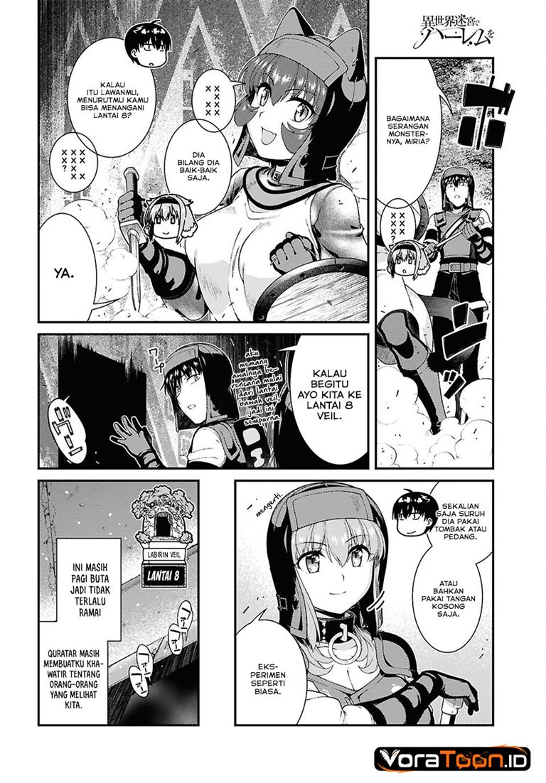 Isekai Meikyuu de Harem o Chap 111 - Next Chap 112