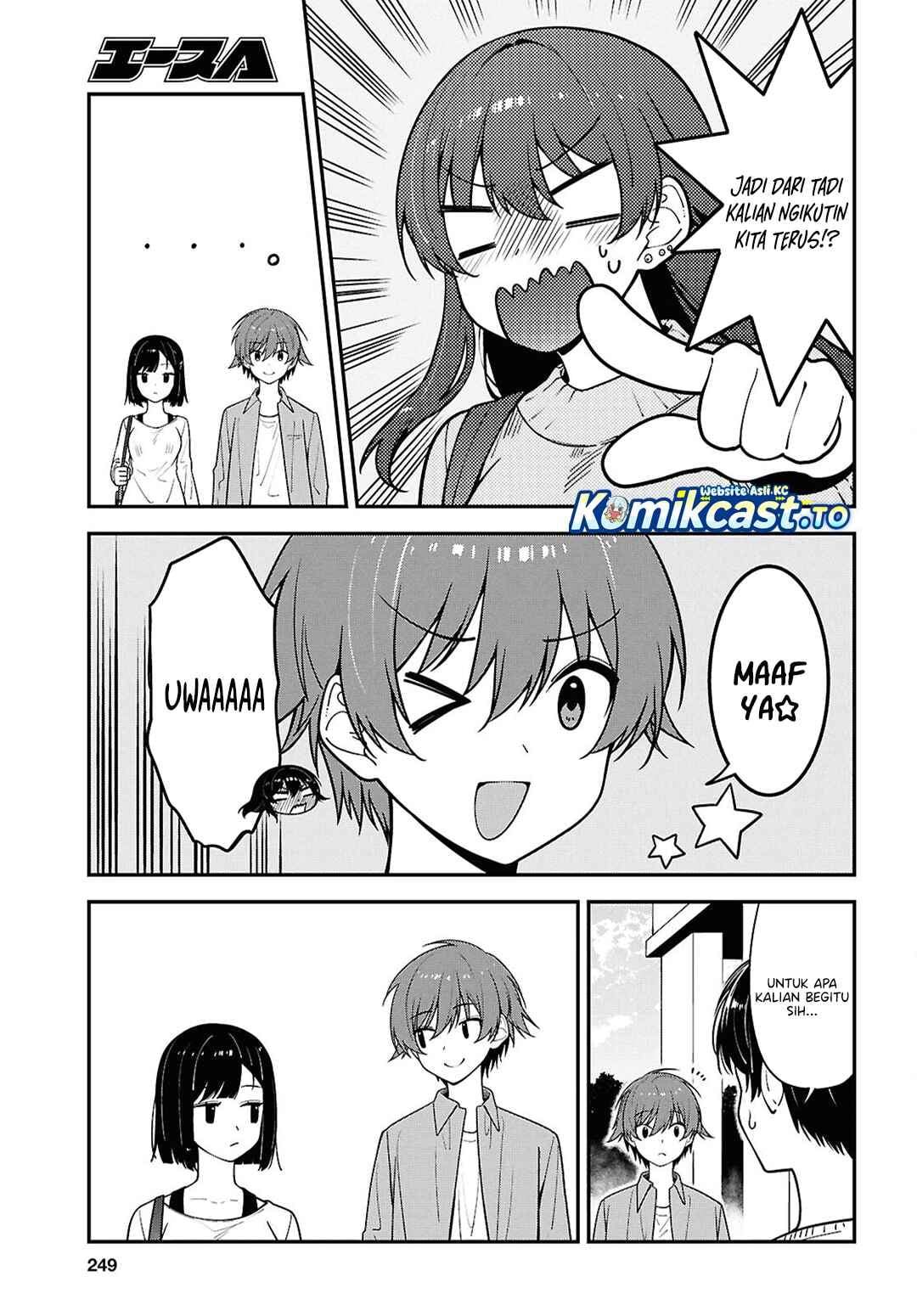 Tonari no Seki no Yankee Shimizu-san ga Kami o Kuroku Sometekita Chap 20 - Next Chap 21