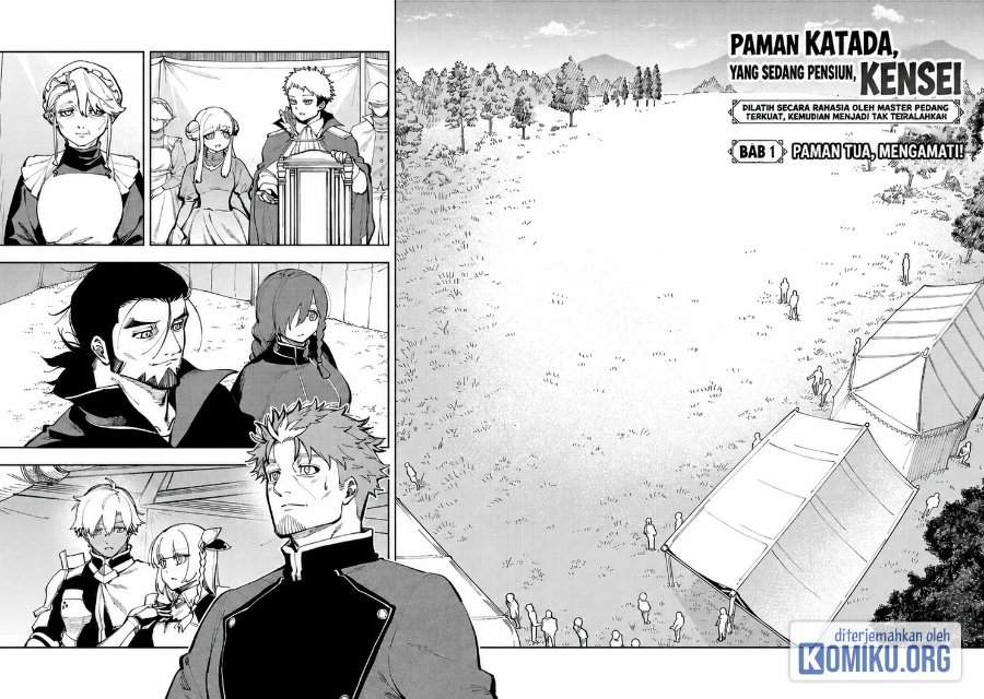 Katainaka no Ossan, Kensei ni Naru ~tada no inaka no kenjutsu shihan datta no ni, taisei shita deshi-tachi ga ore wo hottekurenai ken~ Chap 39.1 - Next Chap 40.1