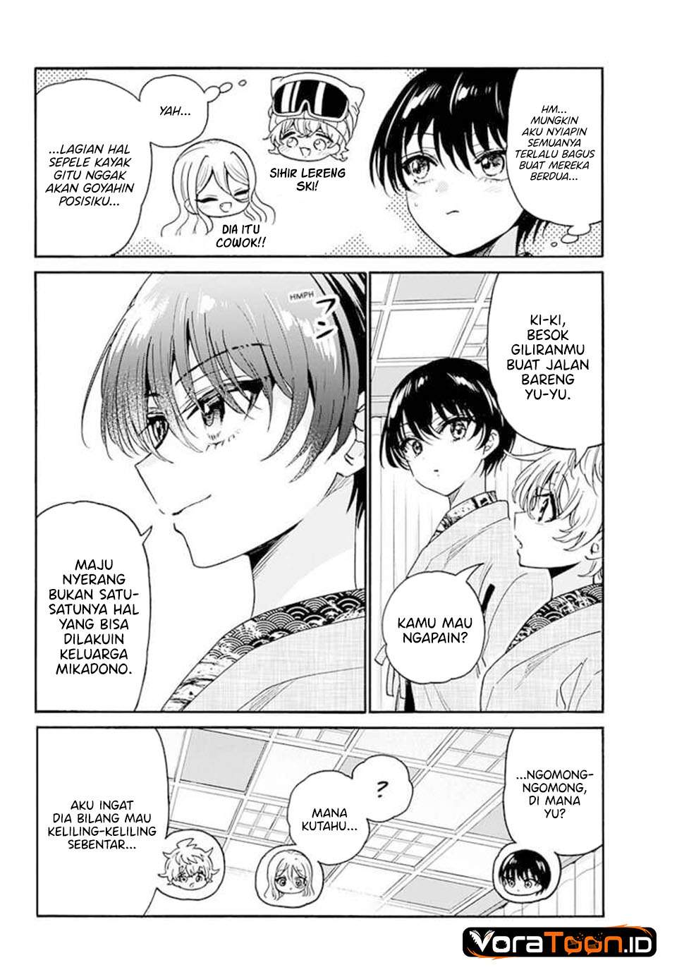 Mikadono Sanshimai wa Angai, Choroi Chap 215 - Next Chap 216