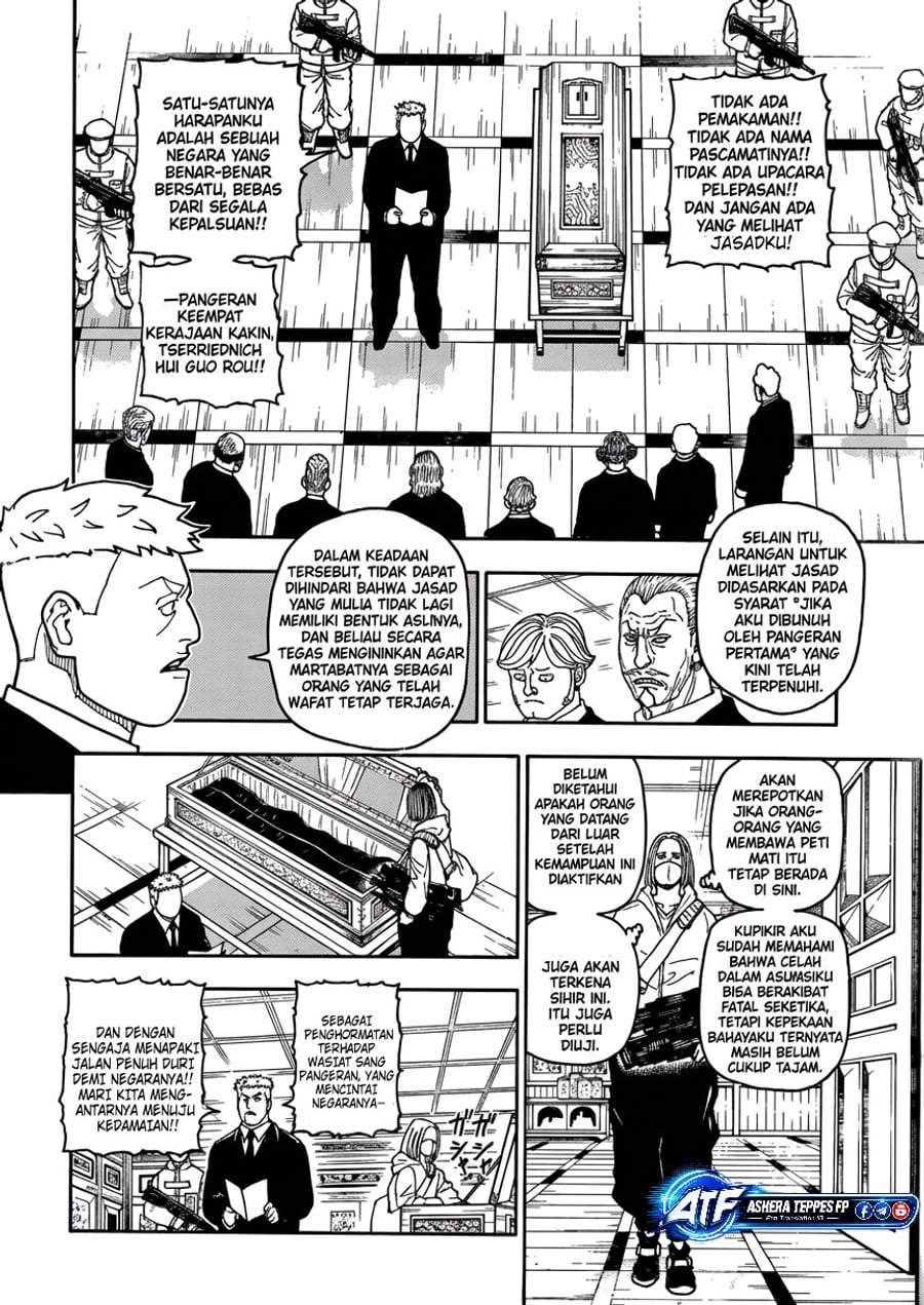 Hunter x Hunter Chap 418 - Next Chap 419