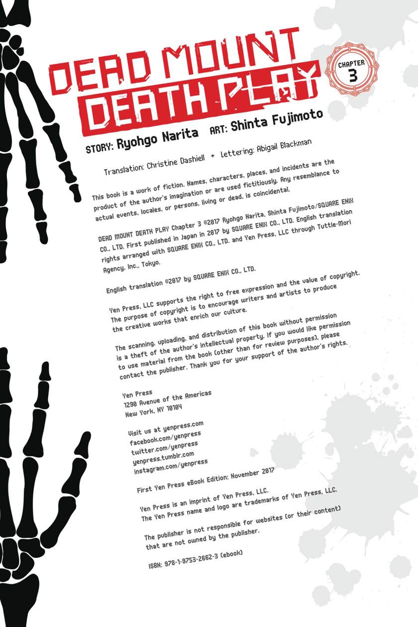 Dead Mount Death Play Chap 3 - Next Chap 4