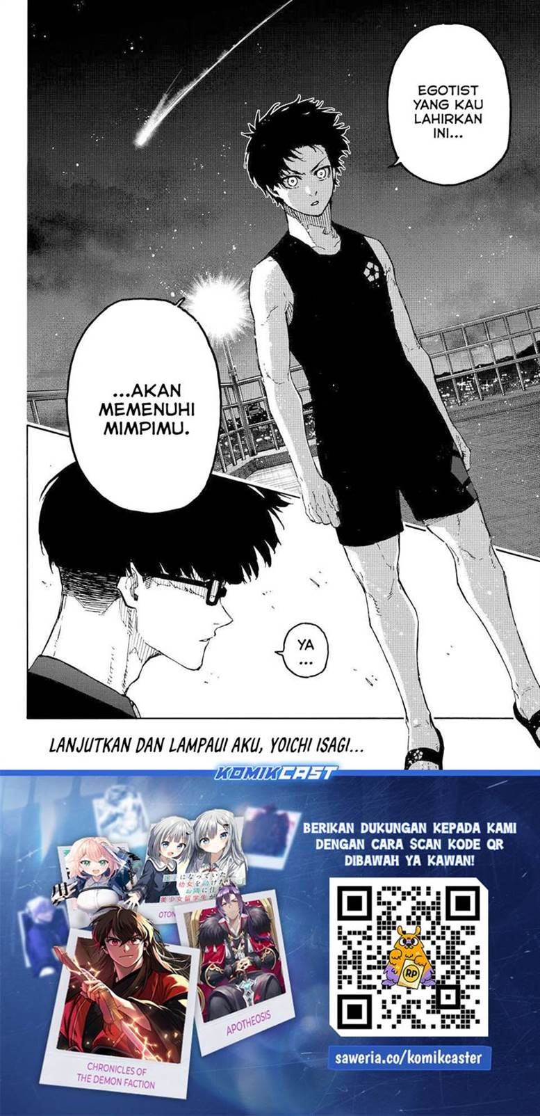Blue Lock Chap 328 - Next Chap 329