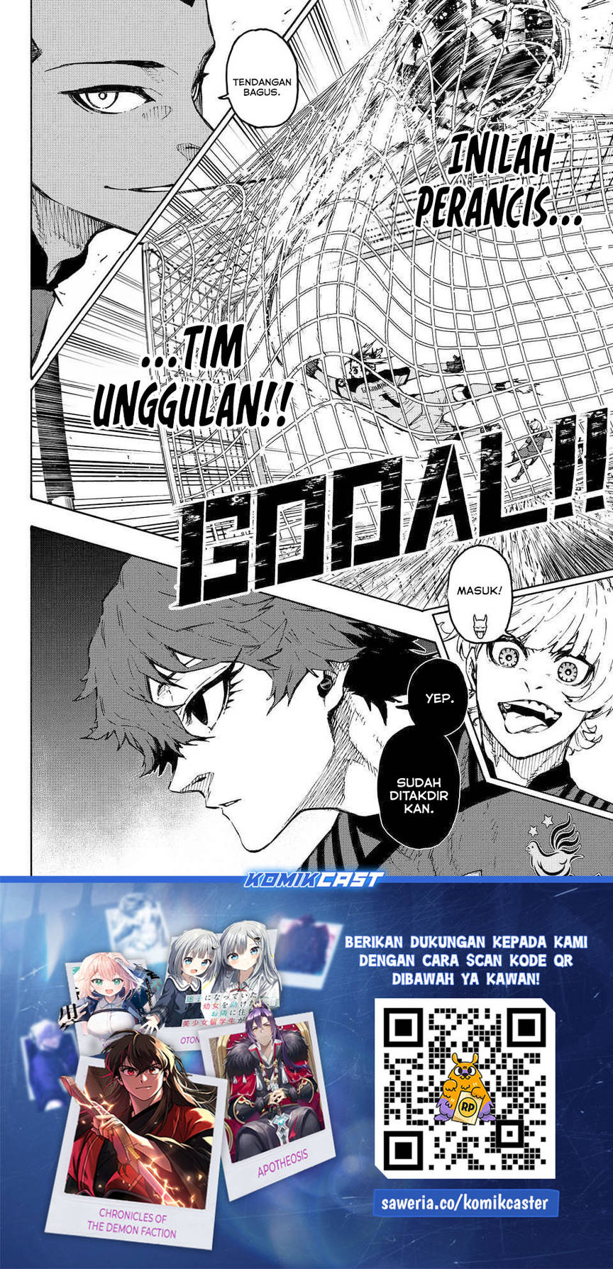 Blue Lock Chap 330 - Next Chap 331