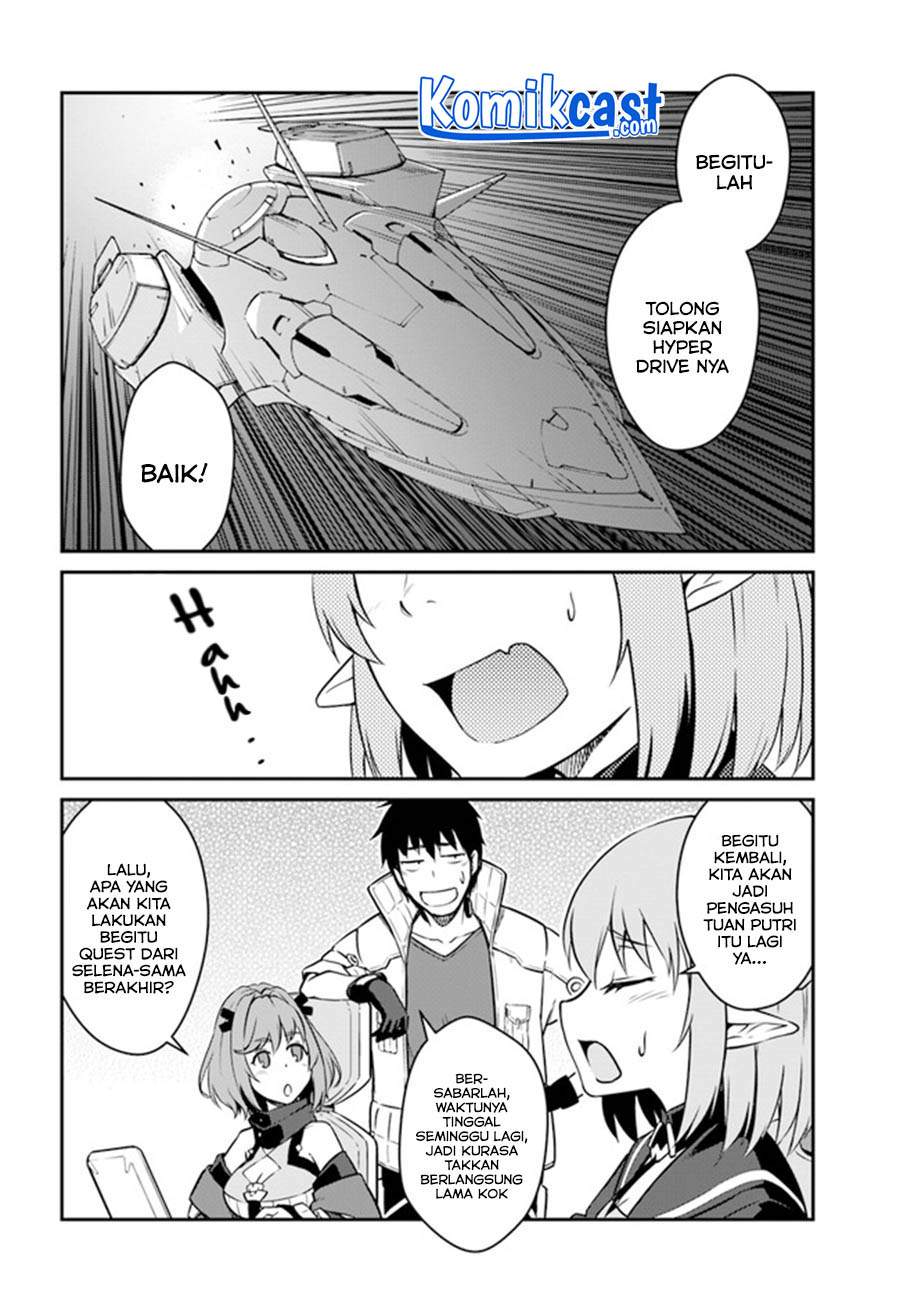 Mezametara Saikyou Soubi to Uchuusen-mochi Datta no de, Ikkodate Mezashite Youhei Toshite Jiyuu ni Ikitai Chap 18.2 - Next Chap 19.2