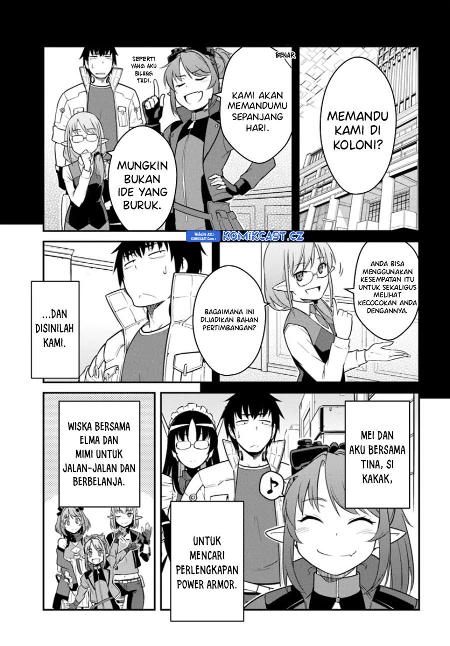 Mezametara Saikyou Soubi to Uchuusen-mochi Datta no de, Ikkodate Mezashite Youhei Toshite Jiyuu ni Ikitai Chap 42.2 - Next Chap 43.2