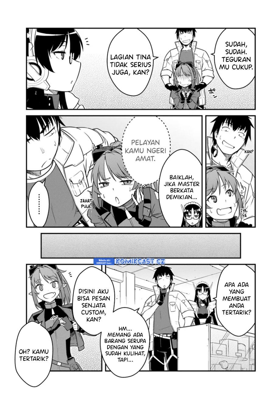 Mezametara Saikyou Soubi to Uchuusen-mochi Datta no de, Ikkodate Mezashite Youhei Toshite Jiyuu ni Ikitai Chap 43.1 - Next Chap 44.1