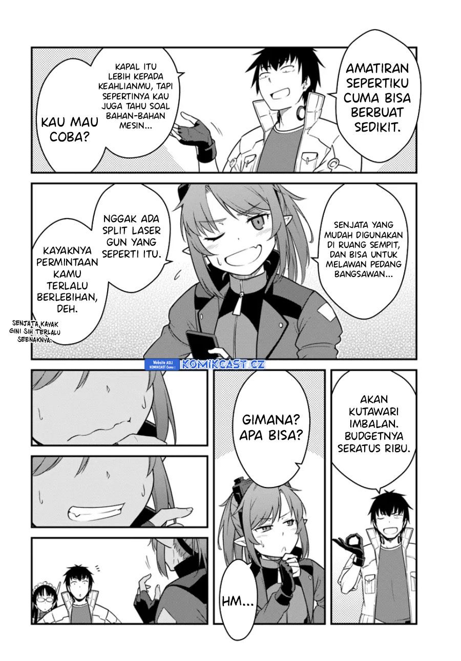 Mezametara Saikyou Soubi to Uchuusen-mochi Datta no de, Ikkodate Mezashite Youhei Toshite Jiyuu ni Ikitai Chap 43.1 - Next Chap 44.1