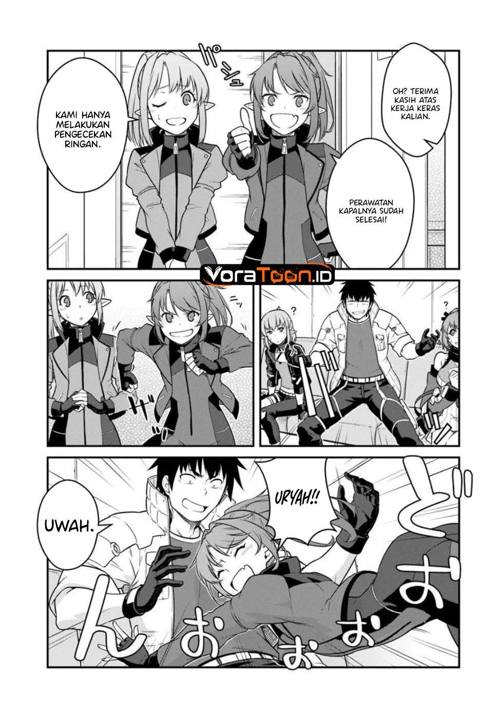 Mezametara Saikyou Soubi to Uchuusen-mochi Datta no de, Ikkodate Mezashite Youhei Toshite Jiyuu ni Ikitai Chap 57 - Next Chap 58