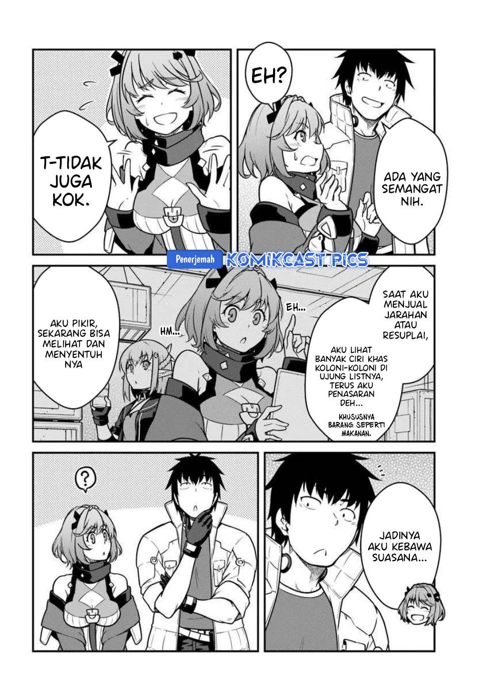 Mezametara Saikyou Soubi to Uchuusen-mochi Datta no de, Ikkodate Mezashite Youhei Toshite Jiyuu ni Ikitai Chap 50.1 - Next Chap 51.1