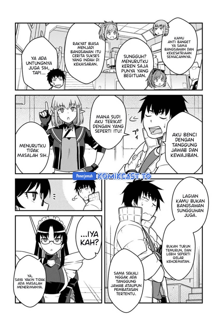 Mezametara Saikyou Soubi to Uchuusen-mochi Datta no de, Ikkodate Mezashite Youhei Toshite Jiyuu ni Ikitai Chap 52.2 - Next Chap 53.2