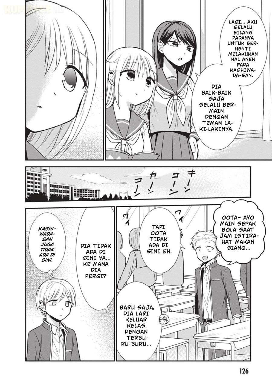 Kao ni denai Kashiwada-san to Kao ni deru Ota-kun Chap 87 - Next Chap 88
