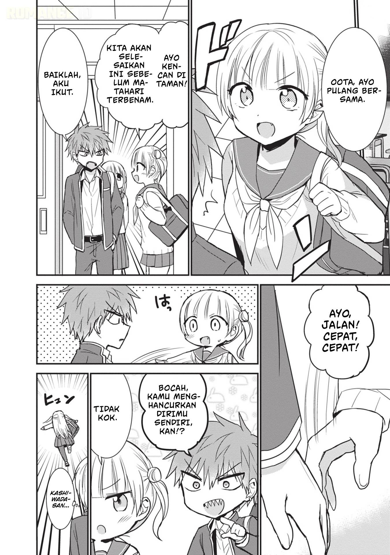 Kao ni denai Kashiwada-san to Kao ni deru Ota-kun Chap 89 - Next Chap 90