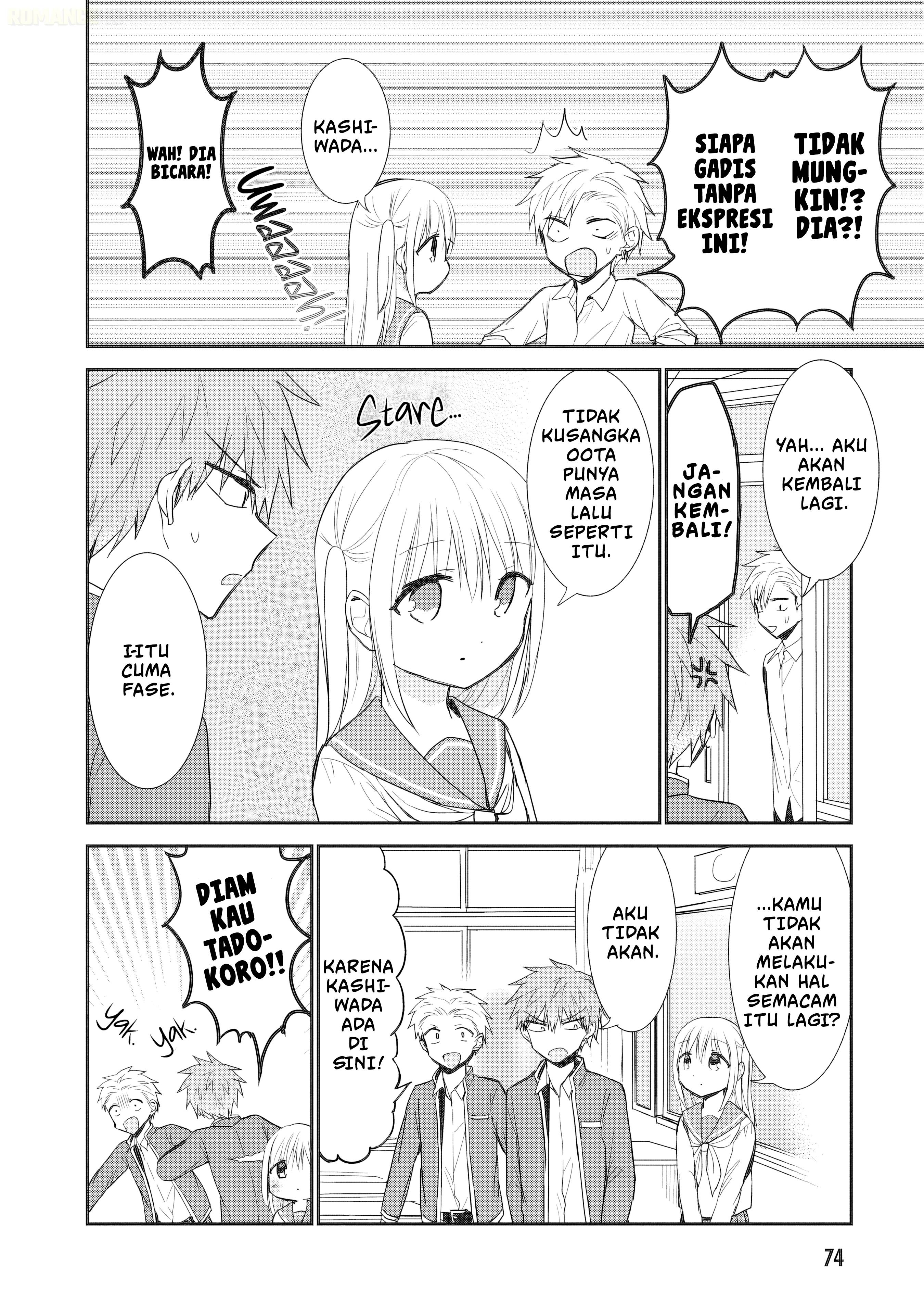 Kao ni denai Kashiwada-san to Kao ni deru Ota-kun Chap 93 - Next Chap 94