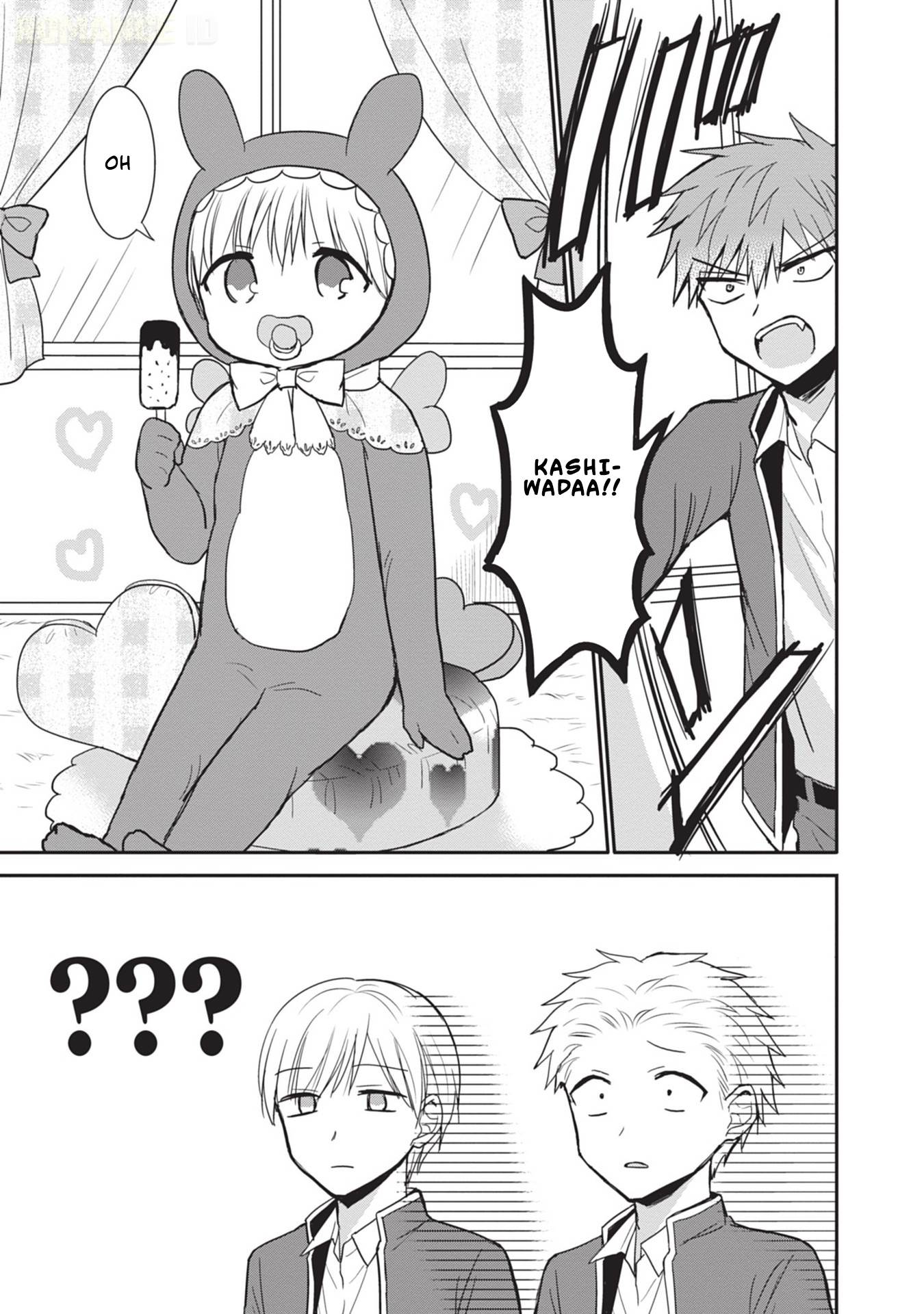 Kao ni denai Kashiwada-san to Kao ni deru Ota-kun Chap 94 - Next Chap 95