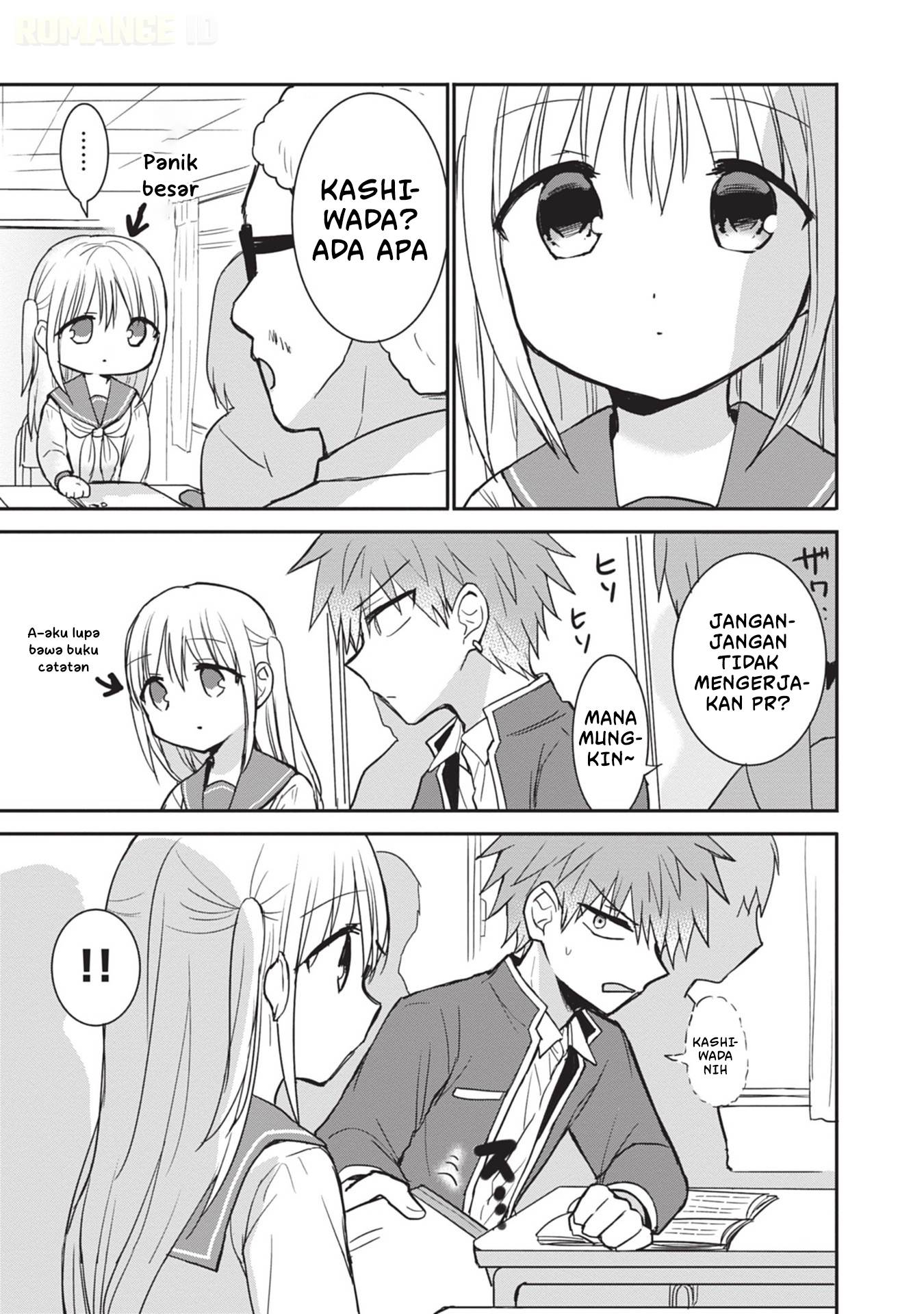 Kao ni denai Kashiwada-san to Kao ni deru Ota-kun Chap 96 - Next Chap 97