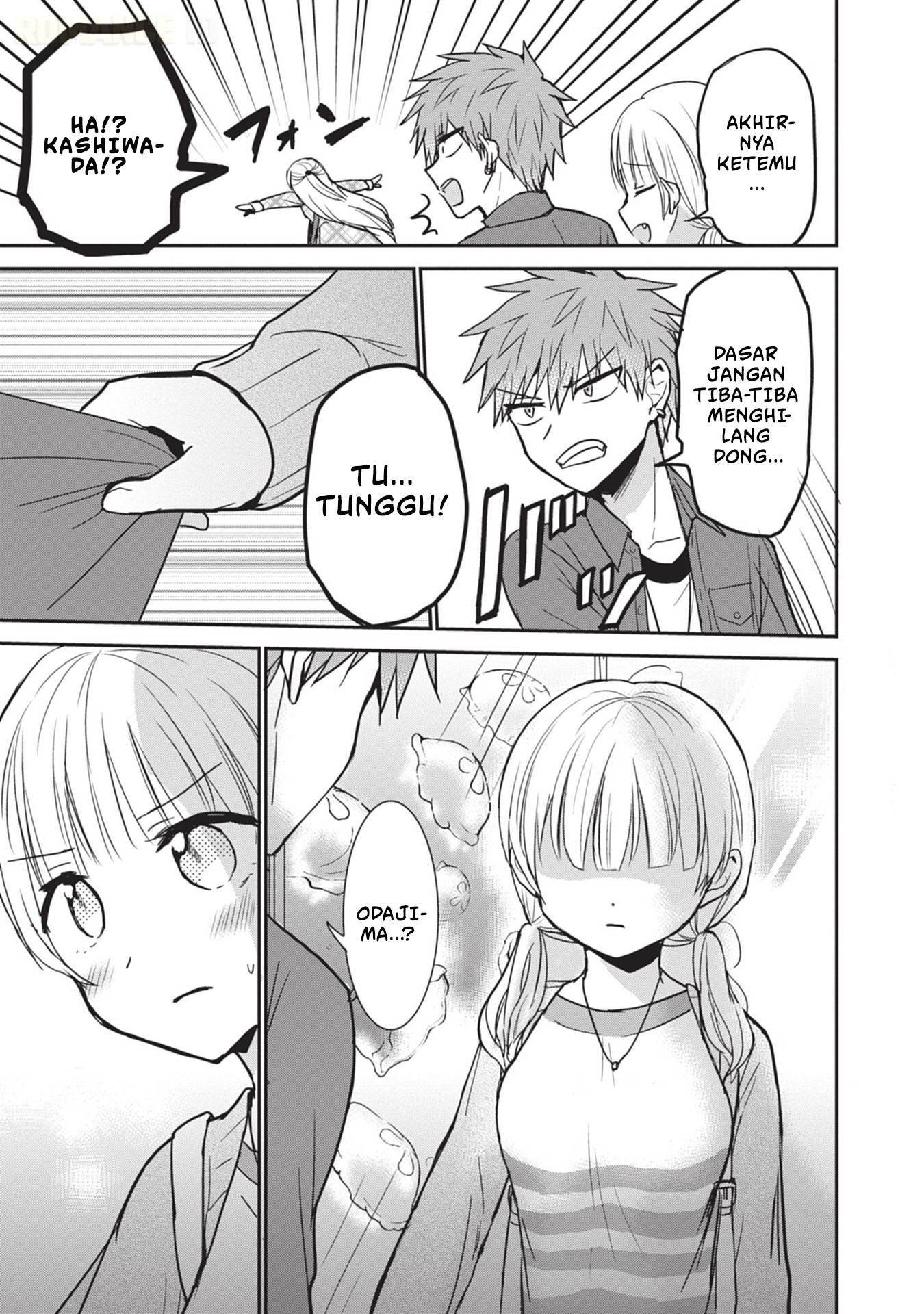 Kao ni denai Kashiwada-san to Kao ni deru Ota-kun Chap 97 - Next Chap 98