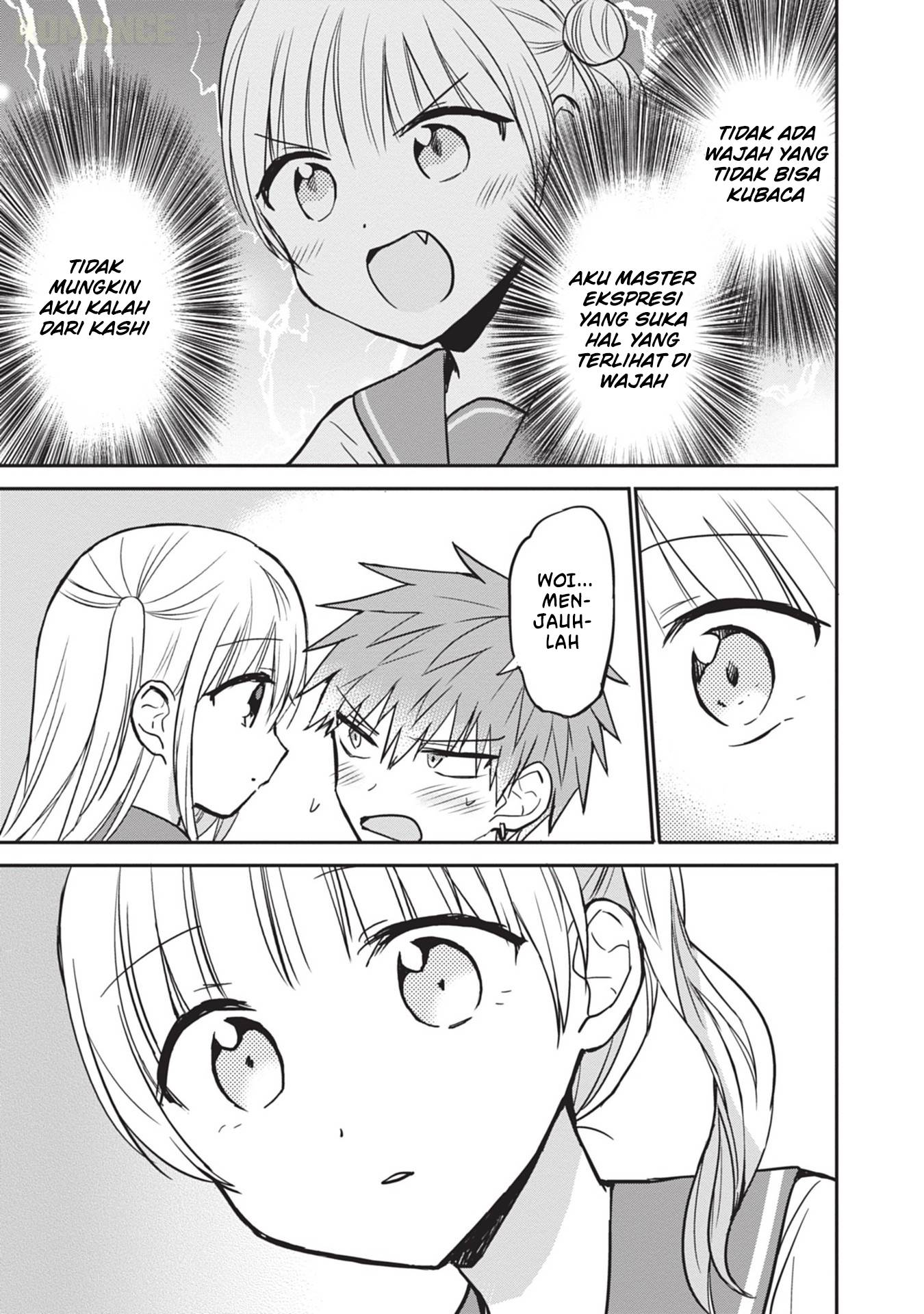 Kao ni denai Kashiwada-san to Kao ni deru Ota-kun Chap 98 - Next Chap 99