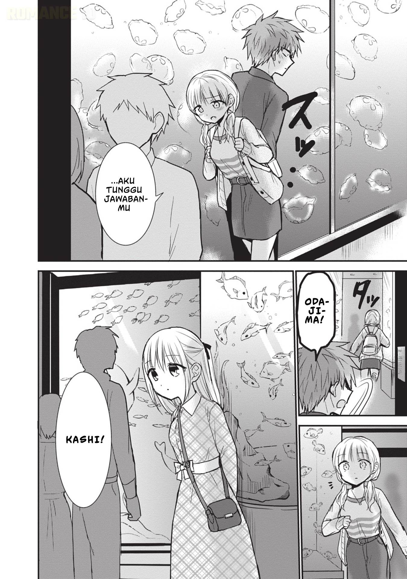 Kao ni denai Kashiwada-san to Kao ni deru Ota-kun Chap 98 - Next Chap 99