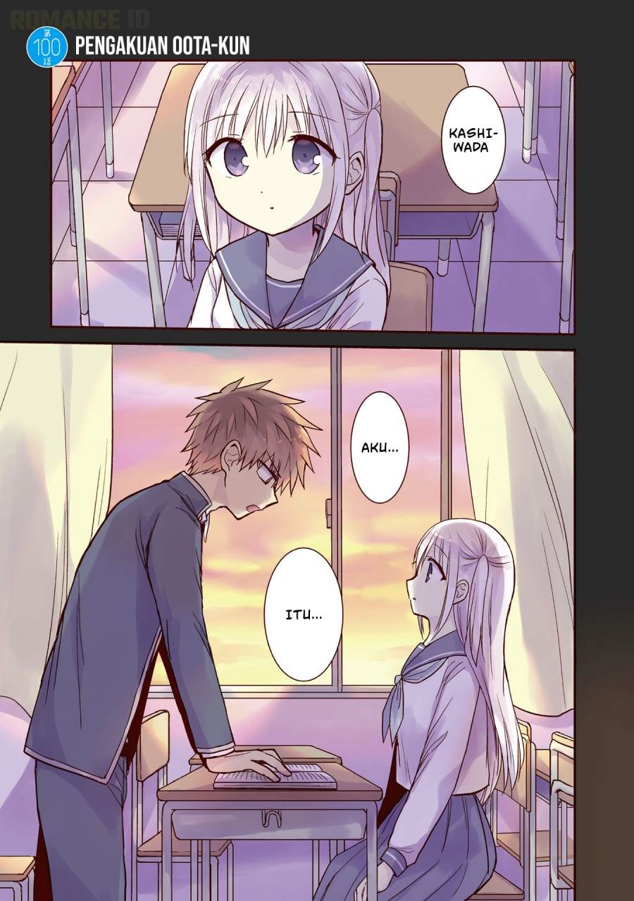 Kao ni denai Kashiwada-san to Kao ni deru Ota-kun Chap 100 - Next Chap 101