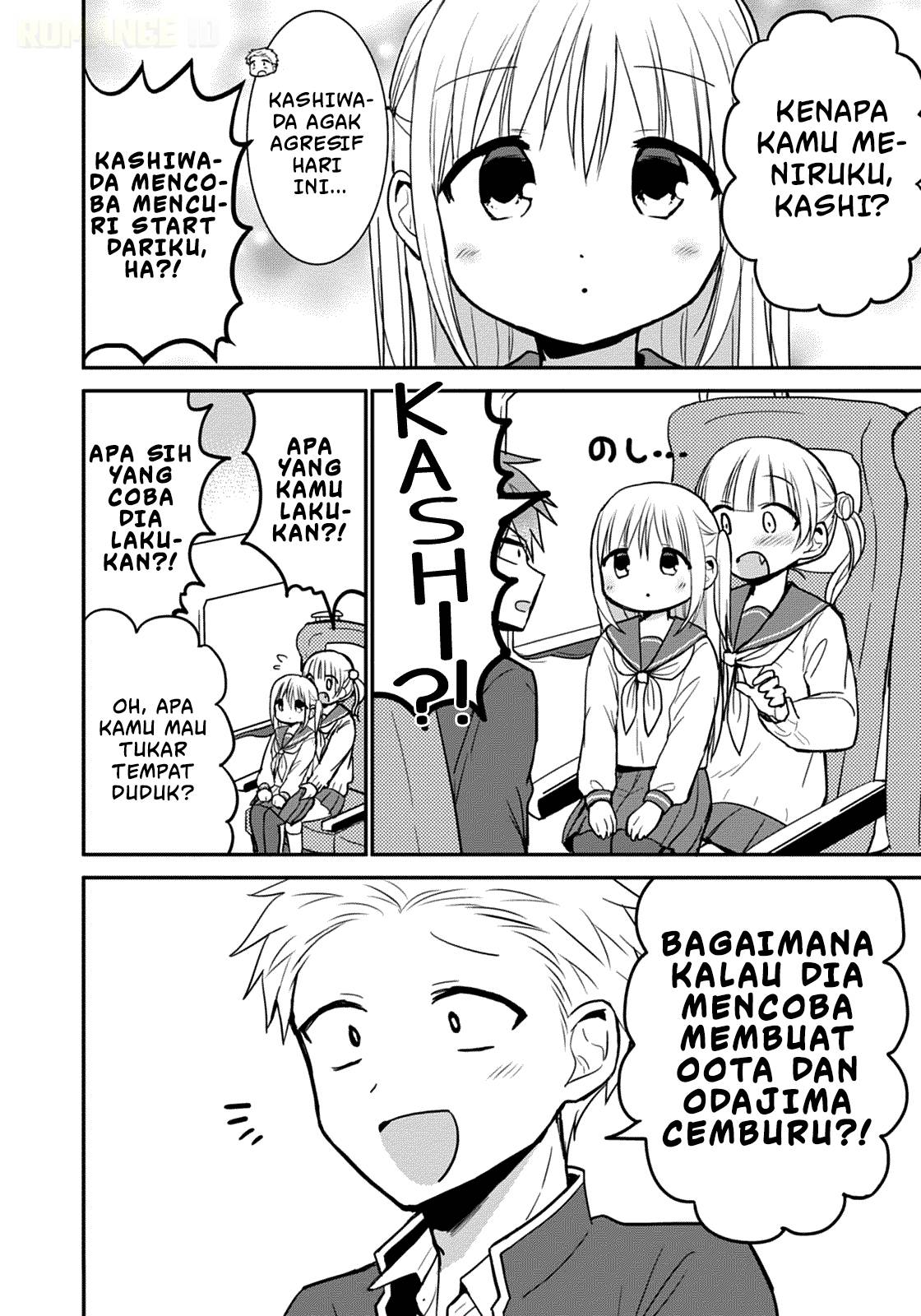 Kao ni denai Kashiwada-san to Kao ni deru Ota-kun Chap 65 - Next Chap 66