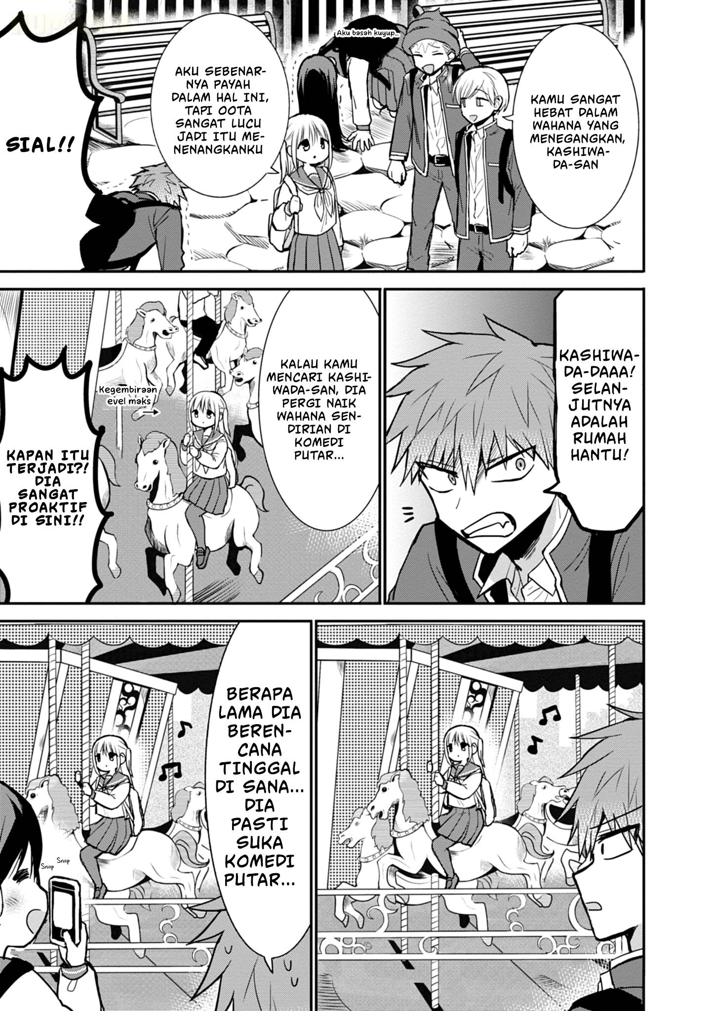 Kao ni denai Kashiwada-san to Kao ni deru Ota-kun Chap 67 - Next Chap 68