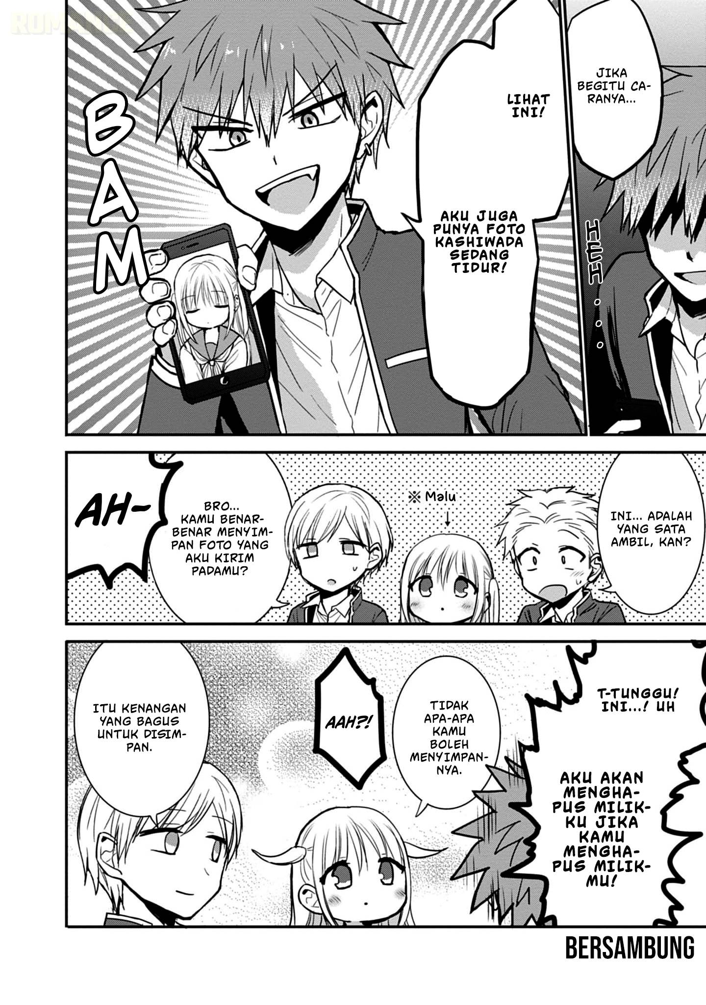 Kao ni denai Kashiwada-san to Kao ni deru Ota-kun Chap 75.5 - Next Chap 76.5