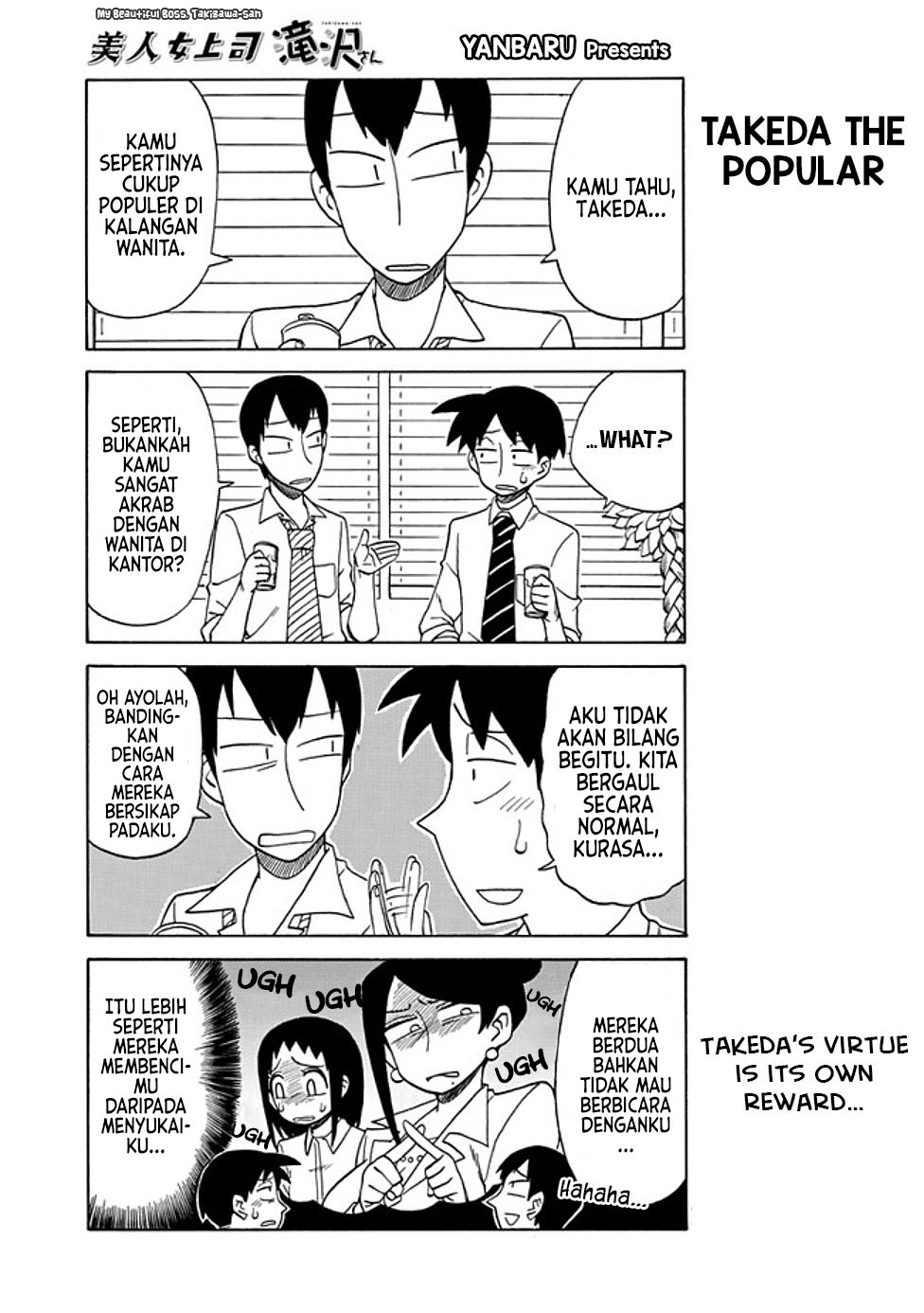 Bijin Onna Joushi Takizawa-san Chap 26 - Next Chap 27