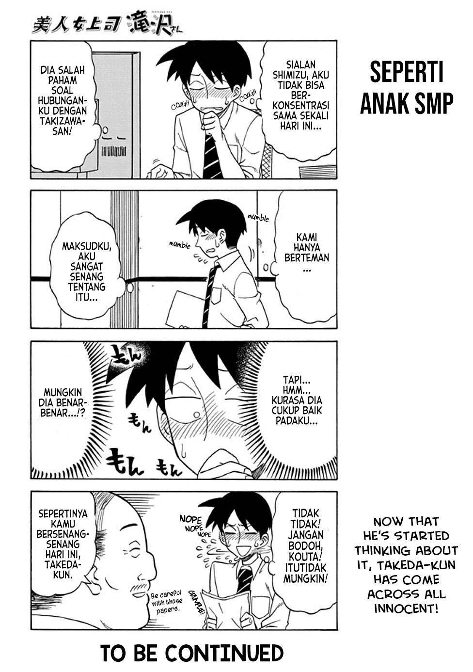 Bijin Onna Joushi Takizawa-san Chap 26 - Next Chap 27