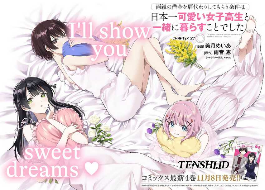 Komik Ryoushin no Shakkin wo Katagawari Shite Morau Jouken wa Nihon’ichi Kawaii Joshikousei to Issho ni Kurasu Koto Chap 27 - Next Chap 28