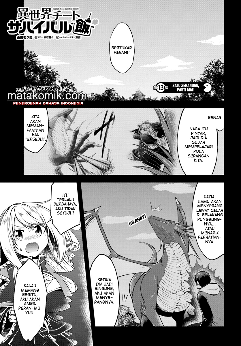 Isekai Cheat Survival Meshi Chap 13 - Next Chap 14