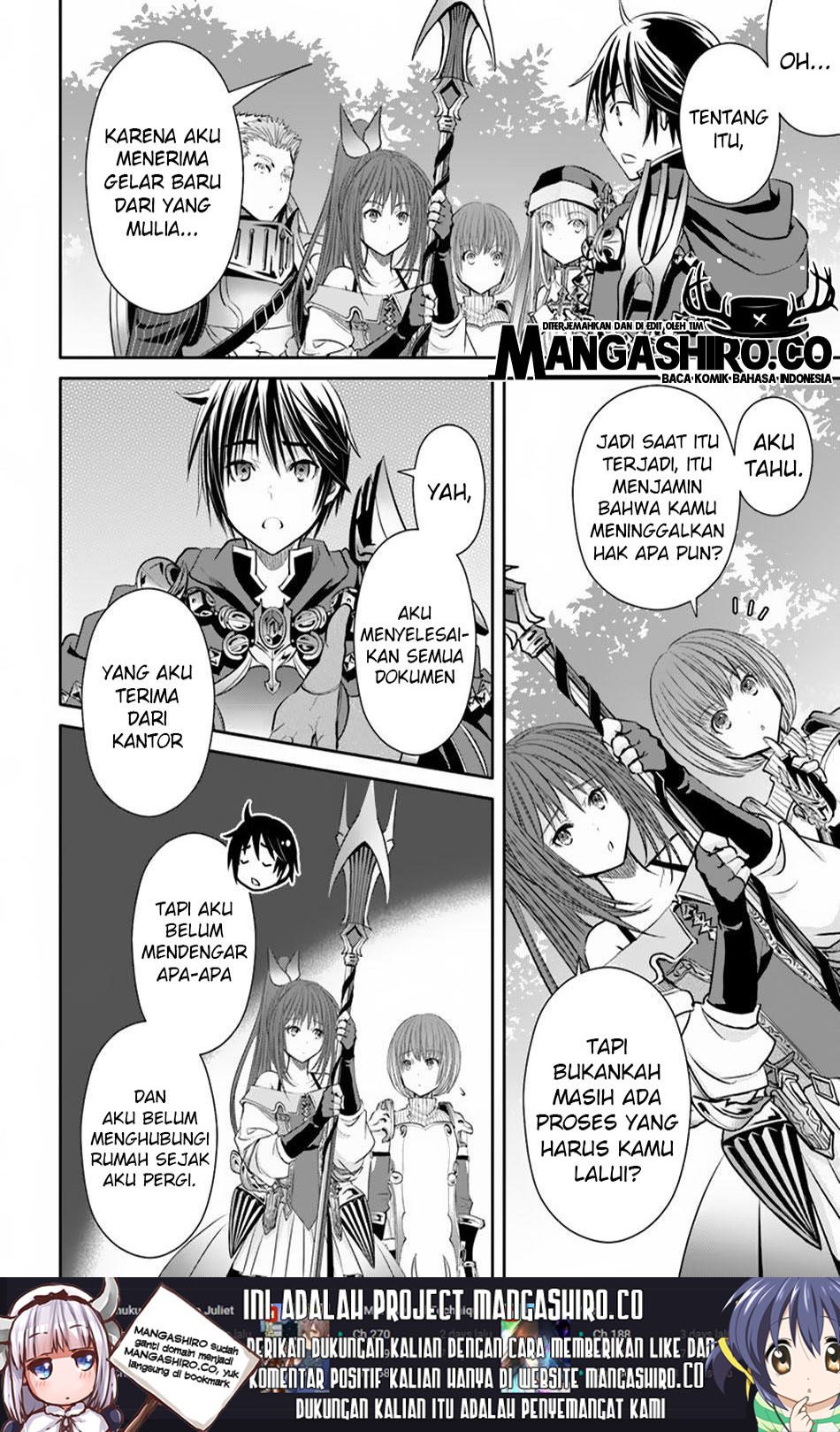 Hachinan tte, Sore wa Nai Deshou! Chap 44 - Next Chap 45