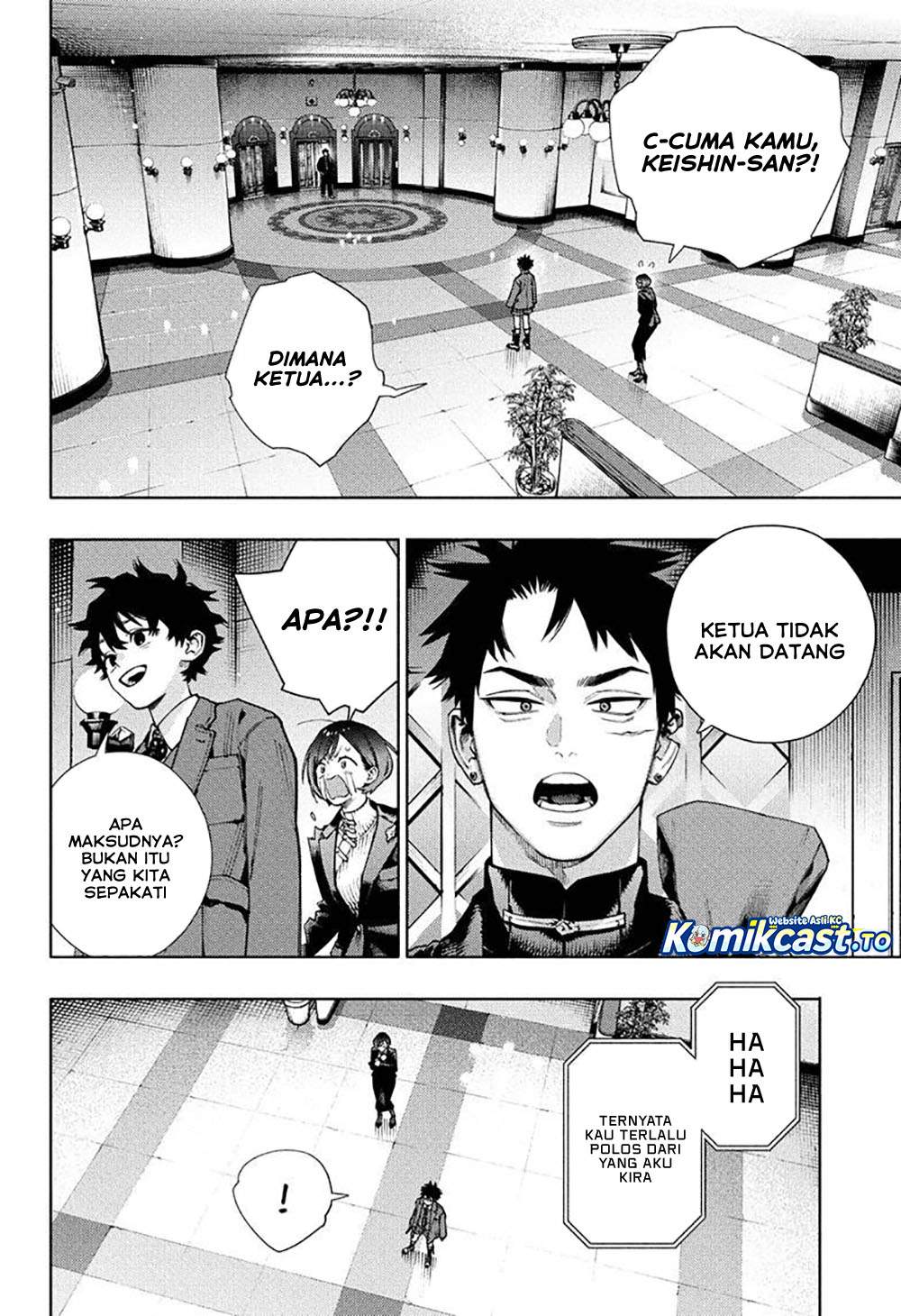 Gokurakugai Chap 35 - Next Chap 36
