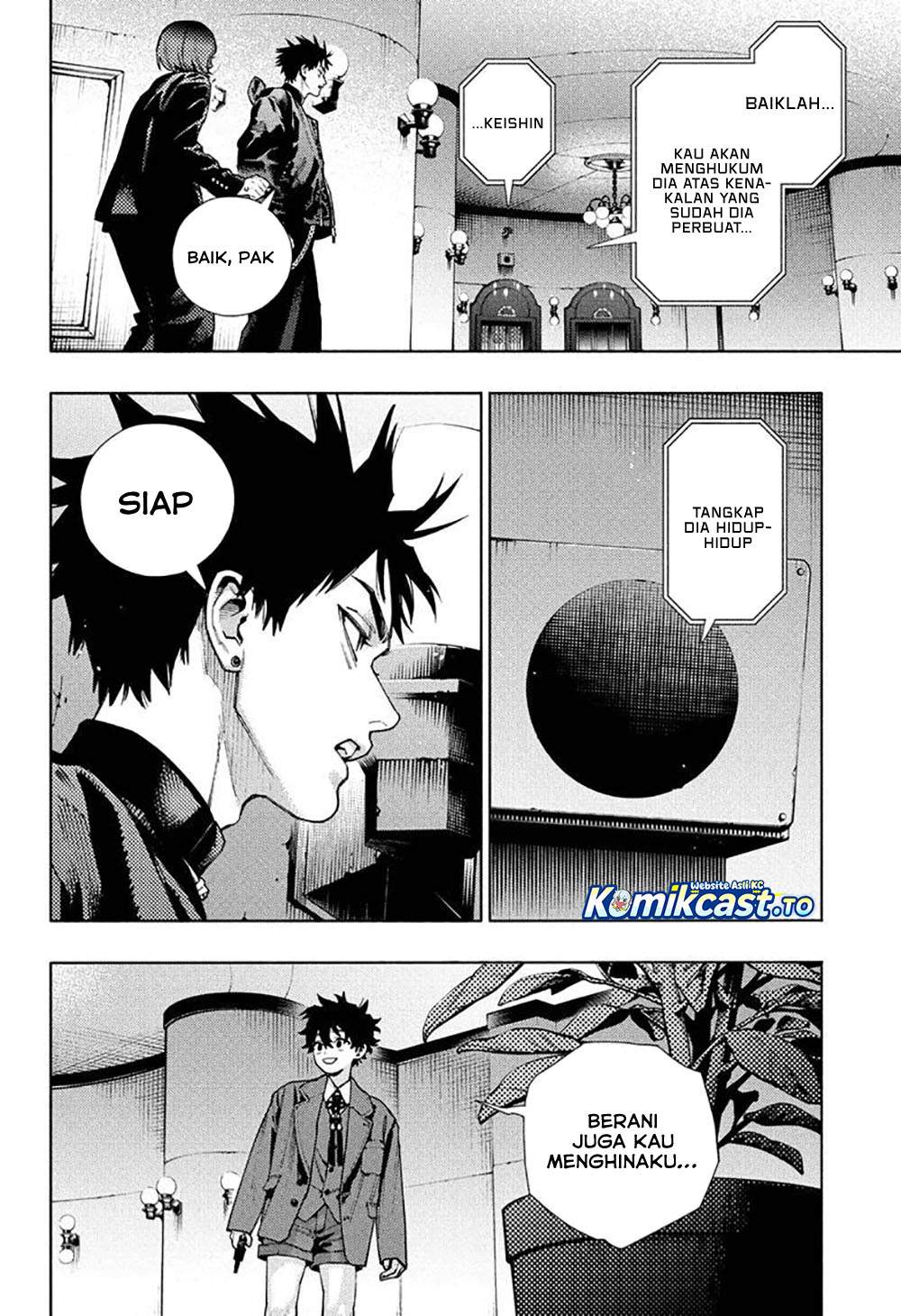 Gokurakugai Chap 35 - Next Chap 36