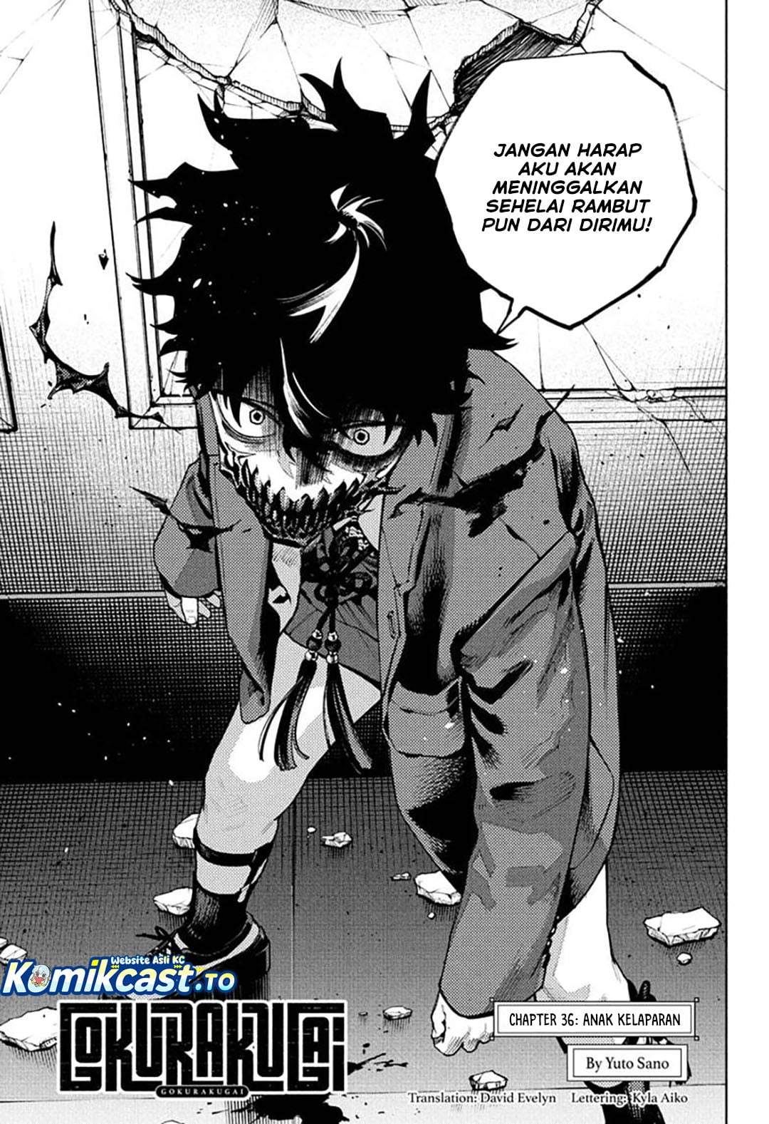 Gokurakugai Chap 36 - Next Chap 37
