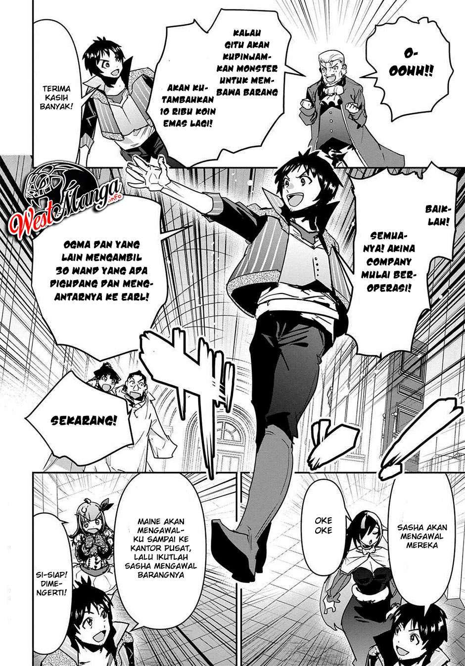 Shounin Yuusha wa Isekai wo Gyuujiru! Chap 17 - Next Chap 18