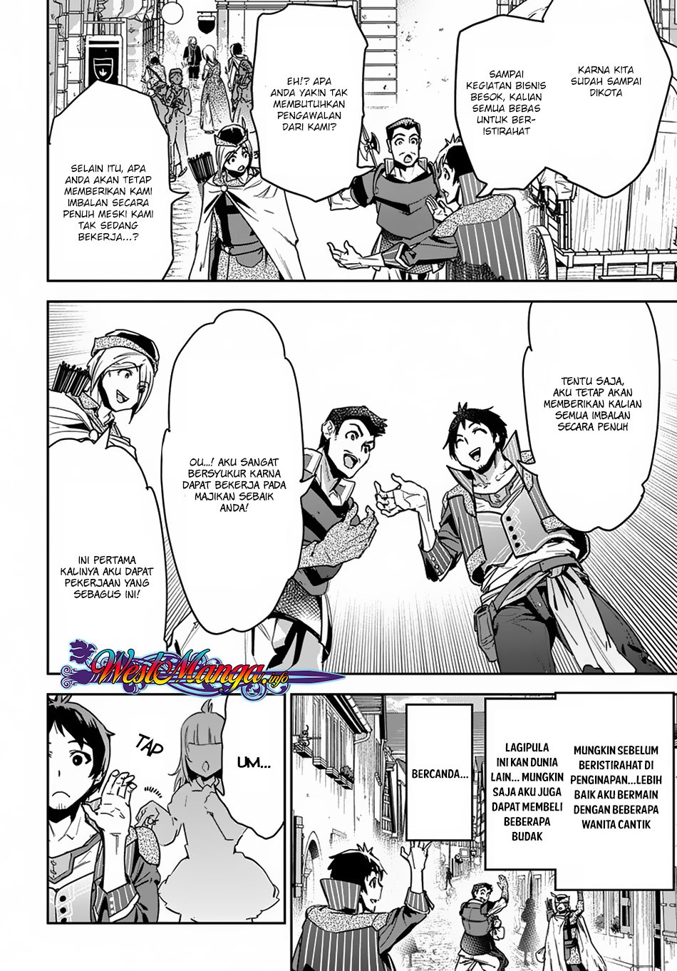 Shounin Yuusha wa Isekai wo Gyuujiru! Chap 2 - Next Chap 3