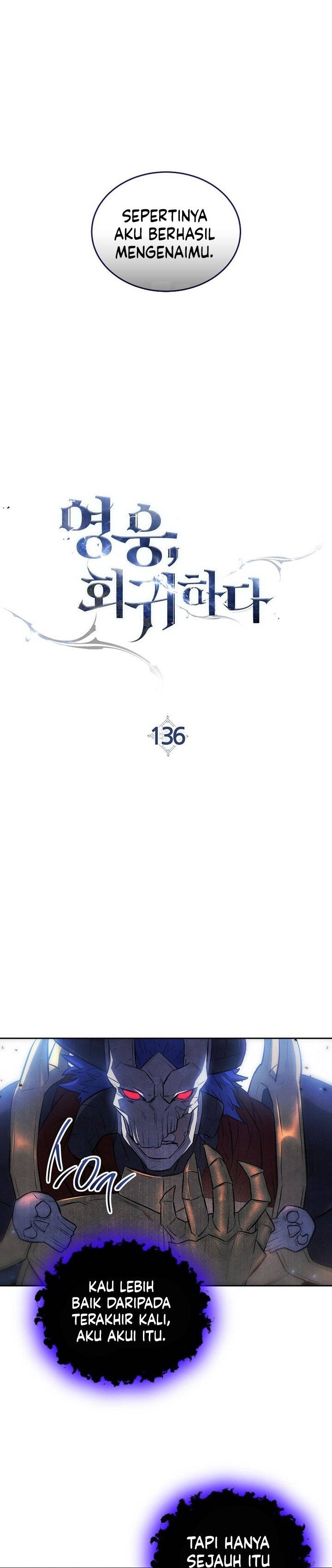 The Hero Returns Chap 136 - Next Chap 137