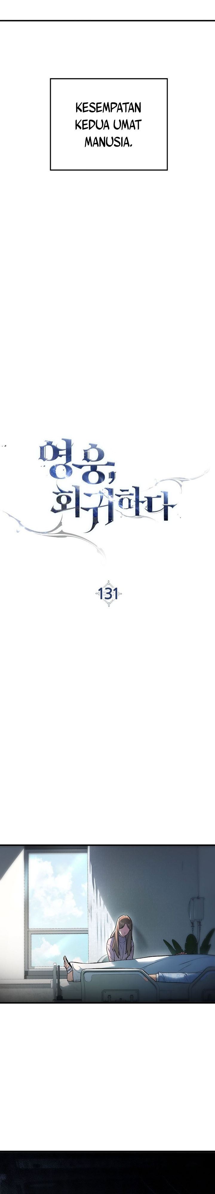 The Hero Returns Chap 131 - Next Chap 132